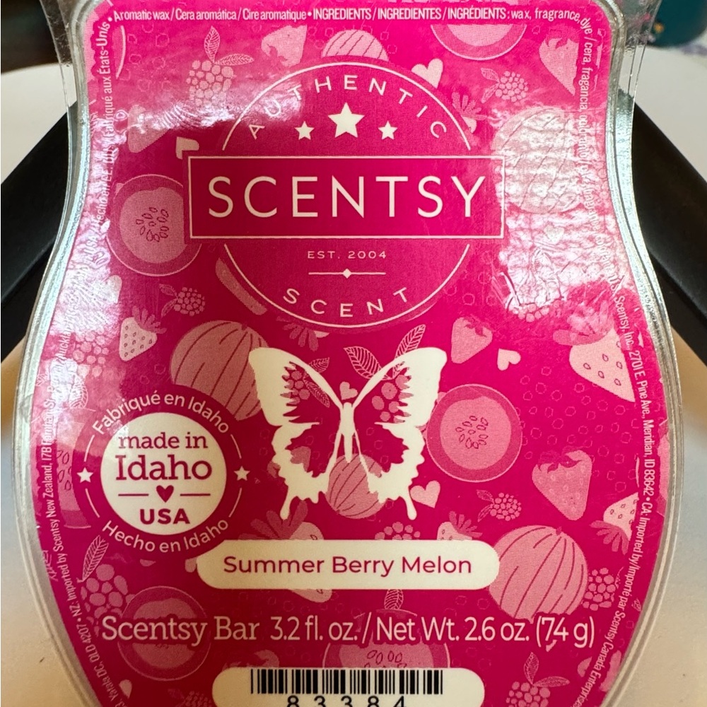 Scentsy Summer Berry Melon Wax Melts